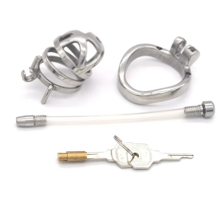 Total High 54mm 304 Stainless Steel Anal Plug Sex Toy Chastity SM Anal Plug Male Chastity Device Cage Chastity