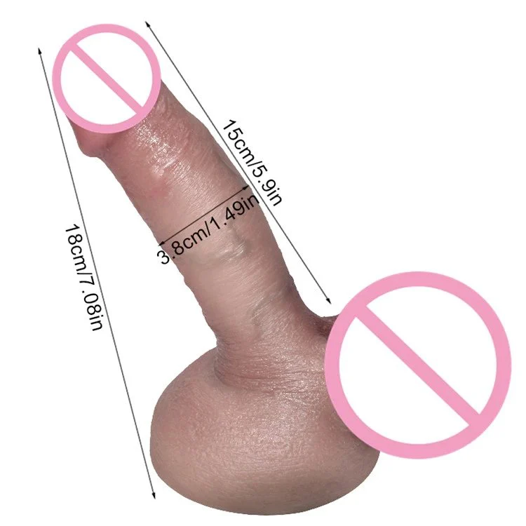 Realistic Liquid Silicone Dildo Sex Toys for Women Artificial Penis Female Masturbation