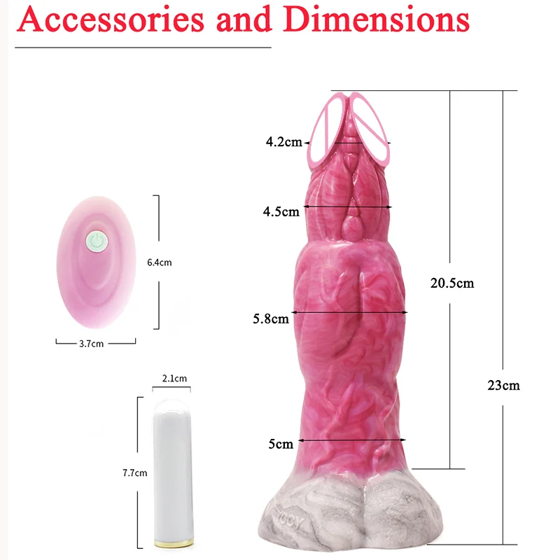 9 Inch Large Erotic Body Massage Vibrator Remote Artificial Dildo Kinky extreme Vibrator for Women