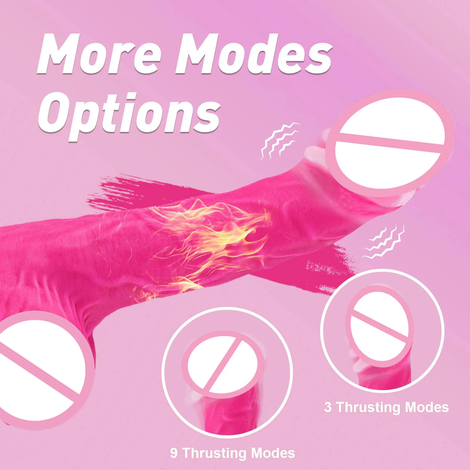 9.2inch Automatic Thrusting Dildo Vibrator Anal Sex Machine Remote Control Vibrating Realistic Heating Dildo for Woman Sex Toys