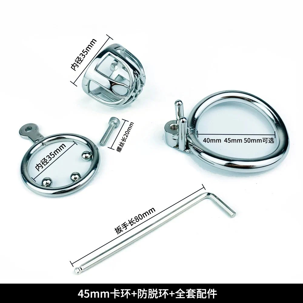 Male Chastity Belt Sex Toy Erotic Bondage 304 Stainless Steel Male Chastity for Men Penis Lock