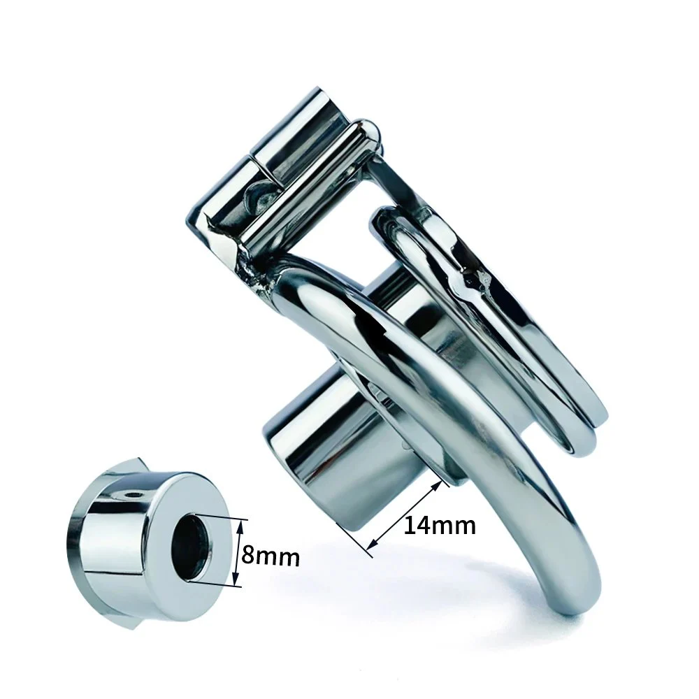 New Bondage Lock Penis Male Chastity Cage Chastity Lock Products Sex Toys