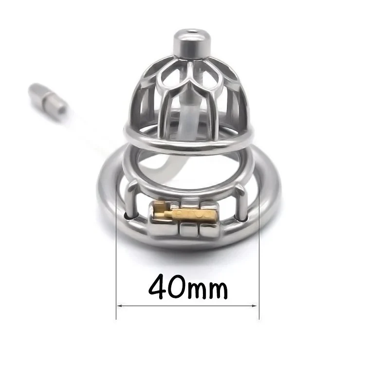 Total High 52mm 304 Stainless Steel Chastity Belt Cock Cage Sex Toys SM Male Chastity Device Cage Chastity