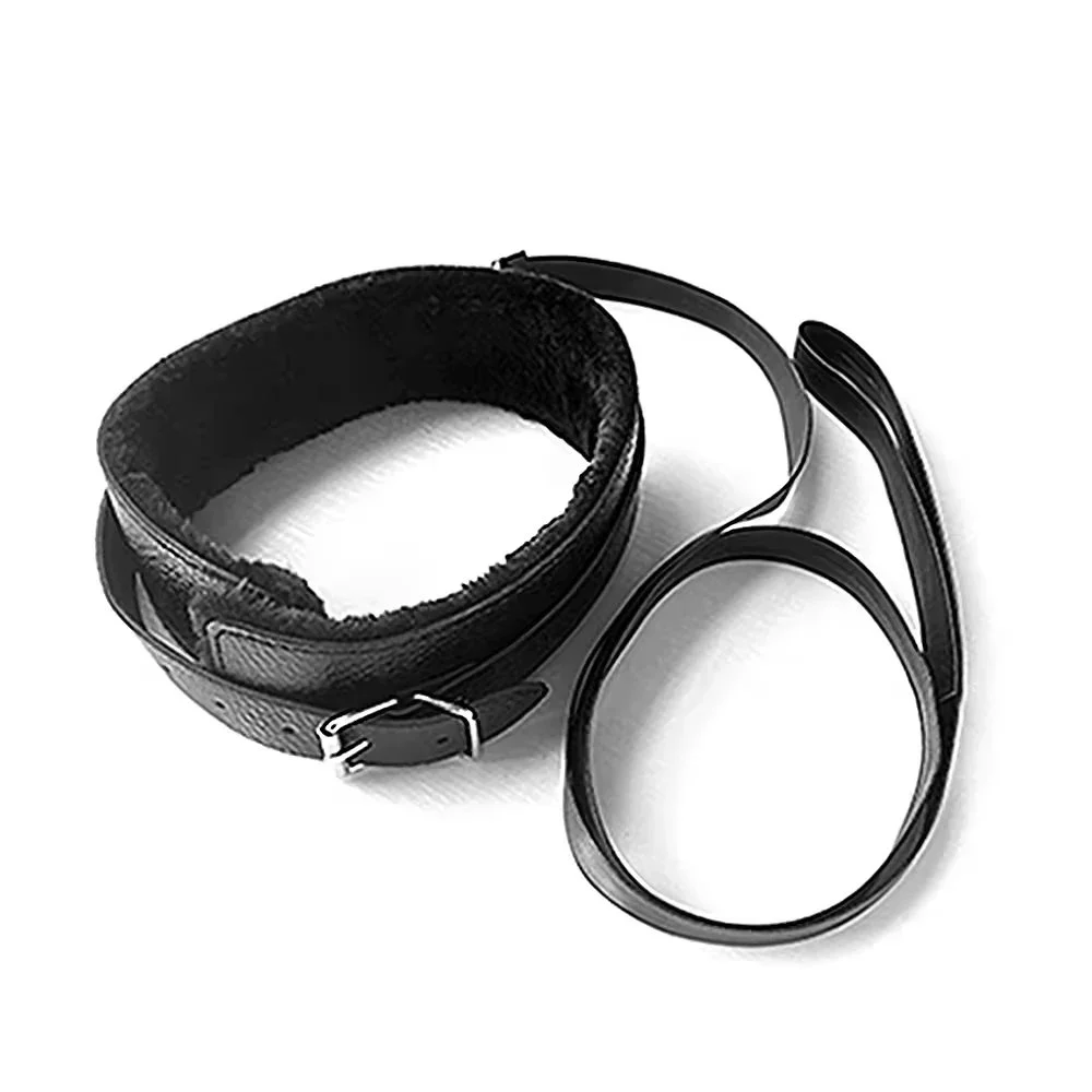 Adult Game Play Leather Sex Toys,Set Plush Bondage Couple Sex Bondage Kit Sex Toy for Women