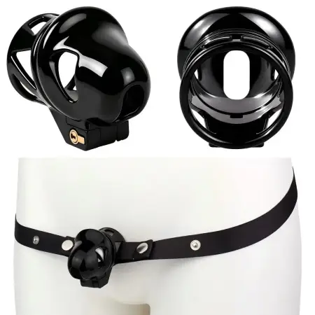 Penis Head Breathable Chastity Belt Lock Male Chastity Cage ABS Resin Restraint Games Adult Sex Toy for Men