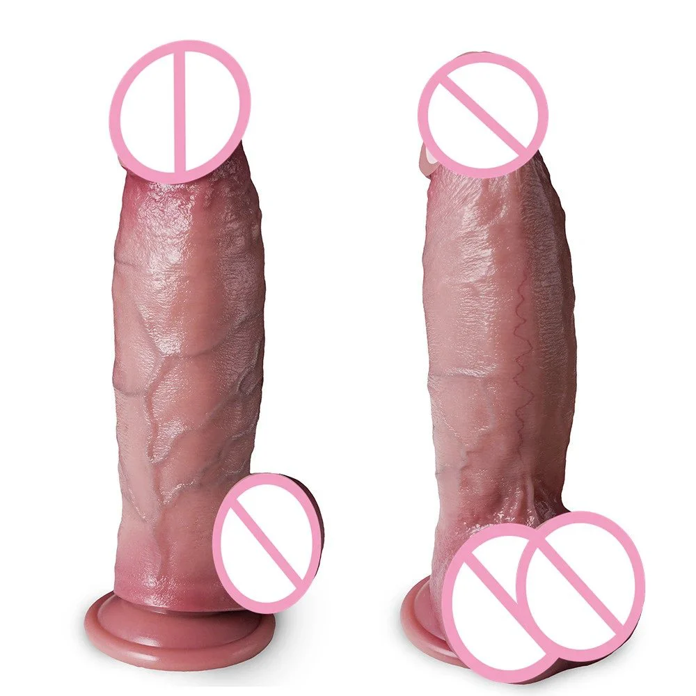 Realistic G Spot Dildo Anal Sex Toys Women Men 7 Inch Huge Thick Dildo With Strong Suction Cup