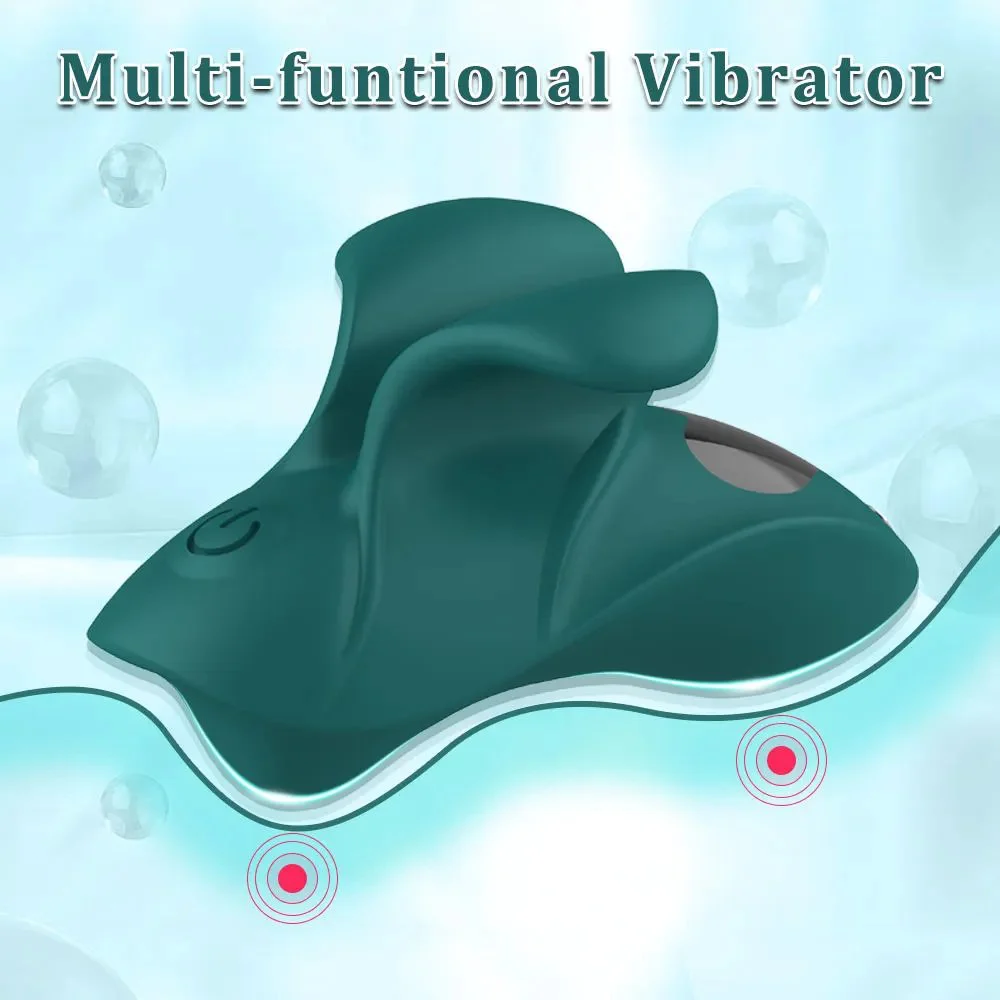 Strap-On Vibrator Clitoral Stimulator 8 Mode G-Spot Massager Sex Toys for Adults Women
