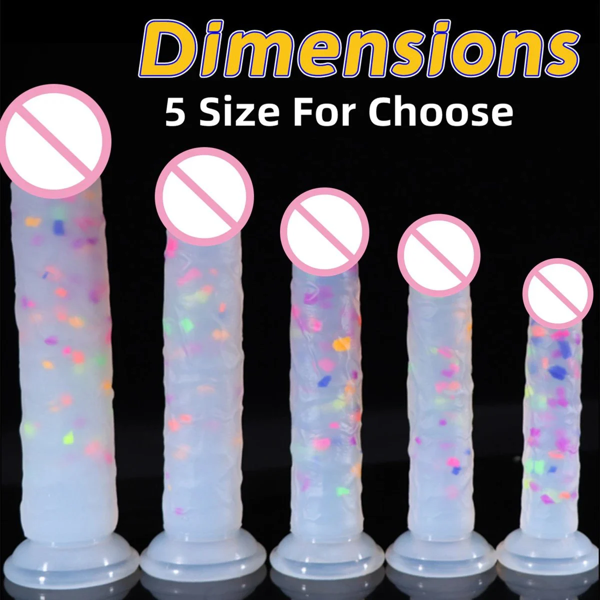 Liquid Silicone Super Soft Realistic Crystal Jelly Dildo With Suction Cup Women