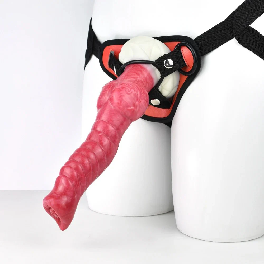 Lesbian Couples Sex Wearable Dildo Silicon With Belt Artificial Penis Adult Toys for Women