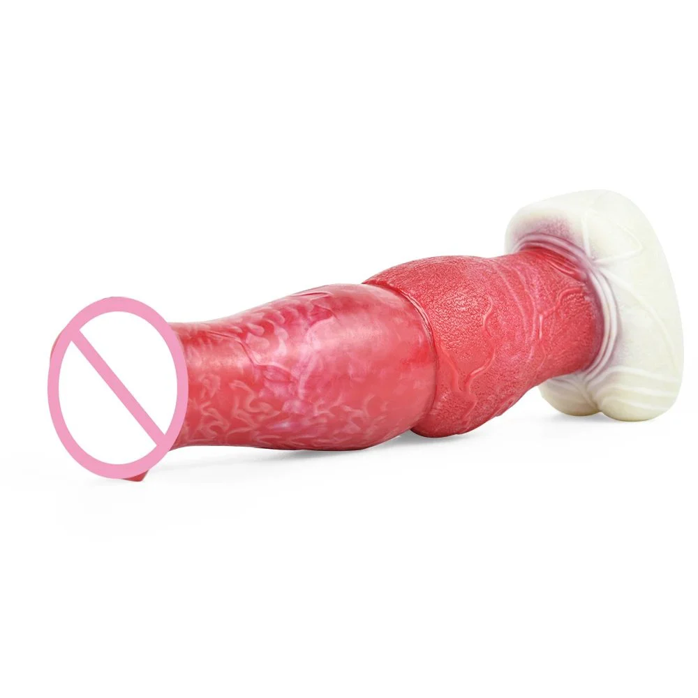 9.17 Inch Huge Monster Realistic Sex Shop Toy Artificial Silicone Anal Sexy Vagina Toy Monster Dildos for Woman Man