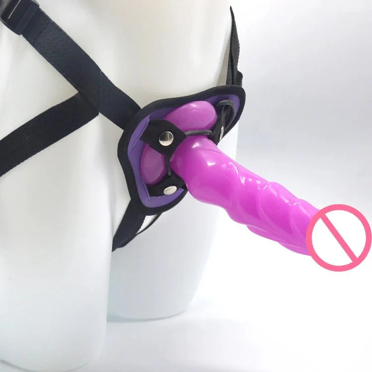 Lesbian Sex Toy Deer Horn Plastic Dildo with Pants Animal Penis with Belt Strapon Dildo for Women