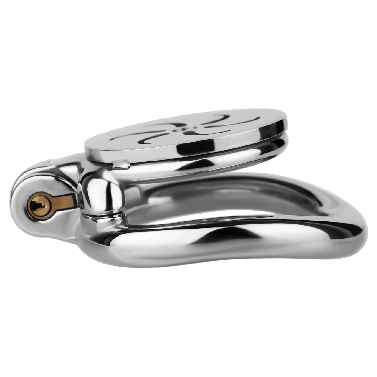 Wearable SM Male Chastity Device Flat Metal Chastity Lock Cock Cage Metal Urethra Catheter Bondage Belt Adult Sex Toys for Men