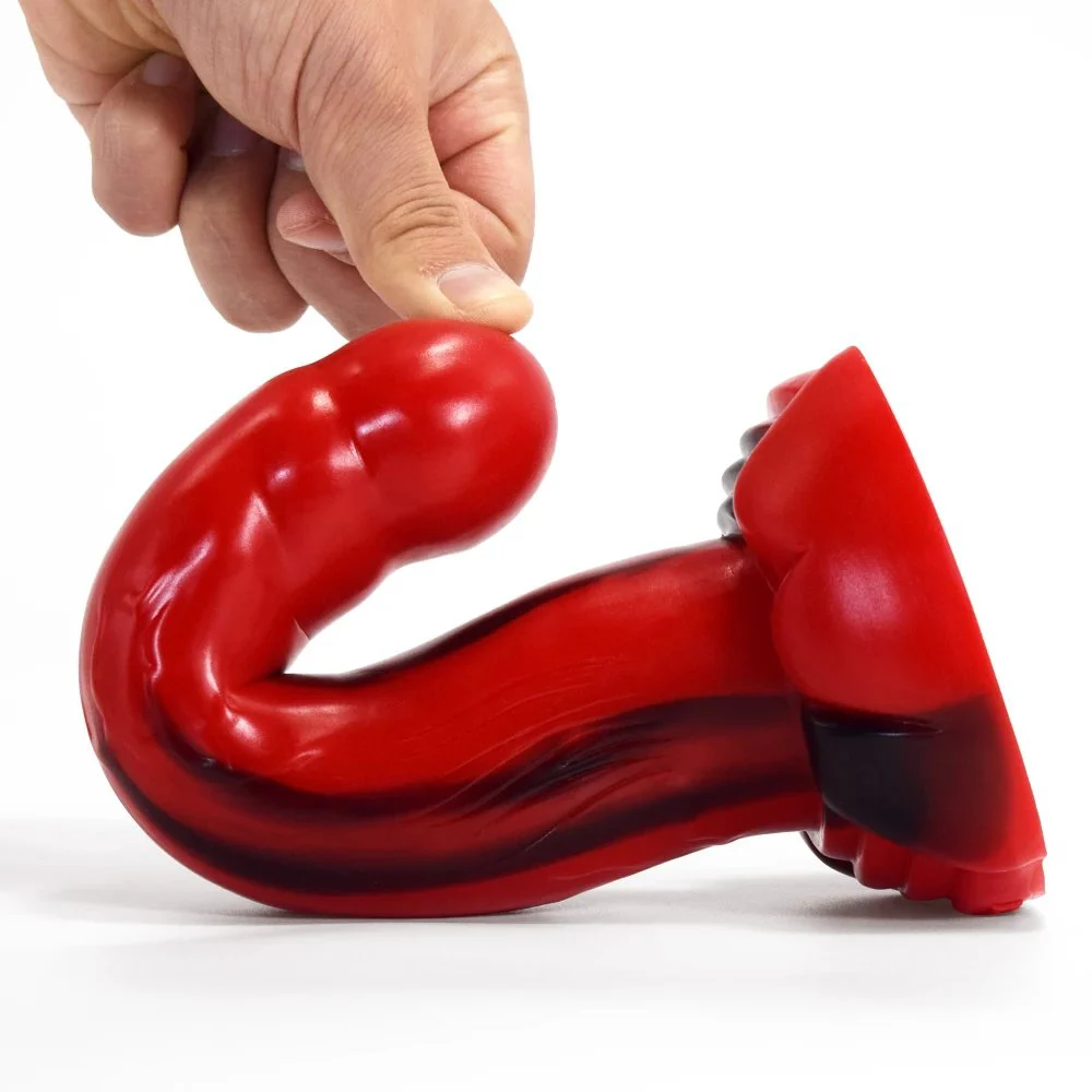 9.37 Inch Long 2.44'' Thick Adult Products Artificial Imitated Seal Dildo Silicone Animal Dildo Anal Plug for Women