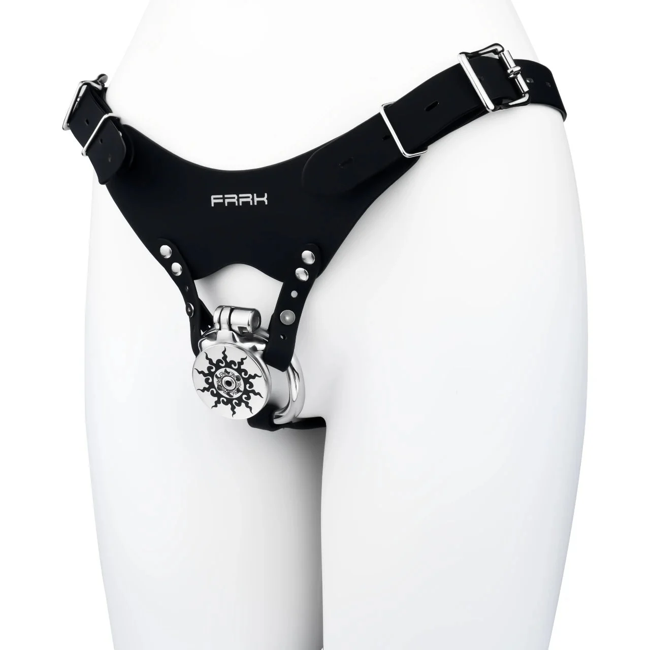 Wearing a Built-in Male Chastity Cagewith a Urinary Catheter Requires a Metal Design for Sex Toys Featuring a Flat Penis Cage