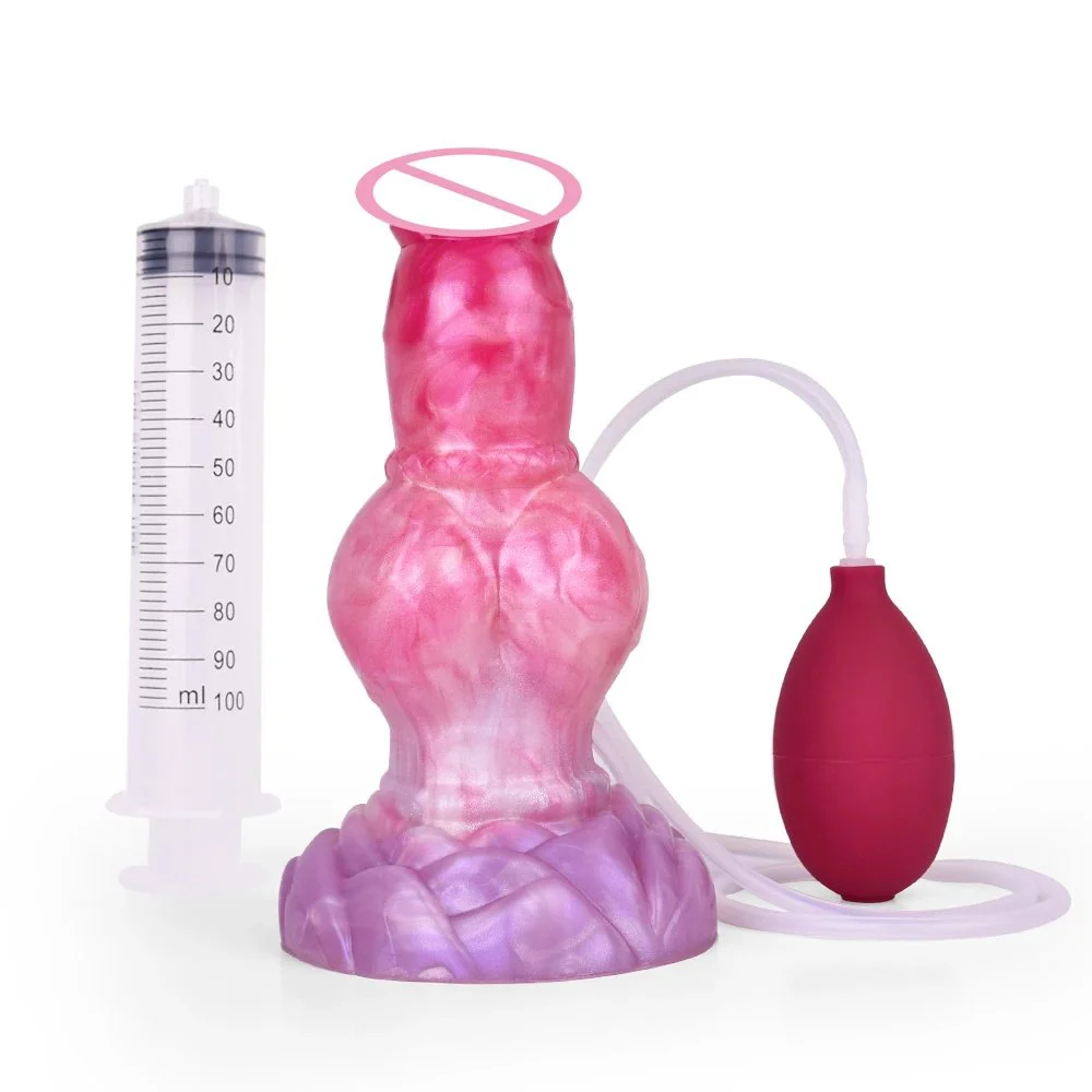 Silicone Hellfire Realistic Huge Dildo Balls and Stocky Upper Body Let Women Feel Stock Body for Women
