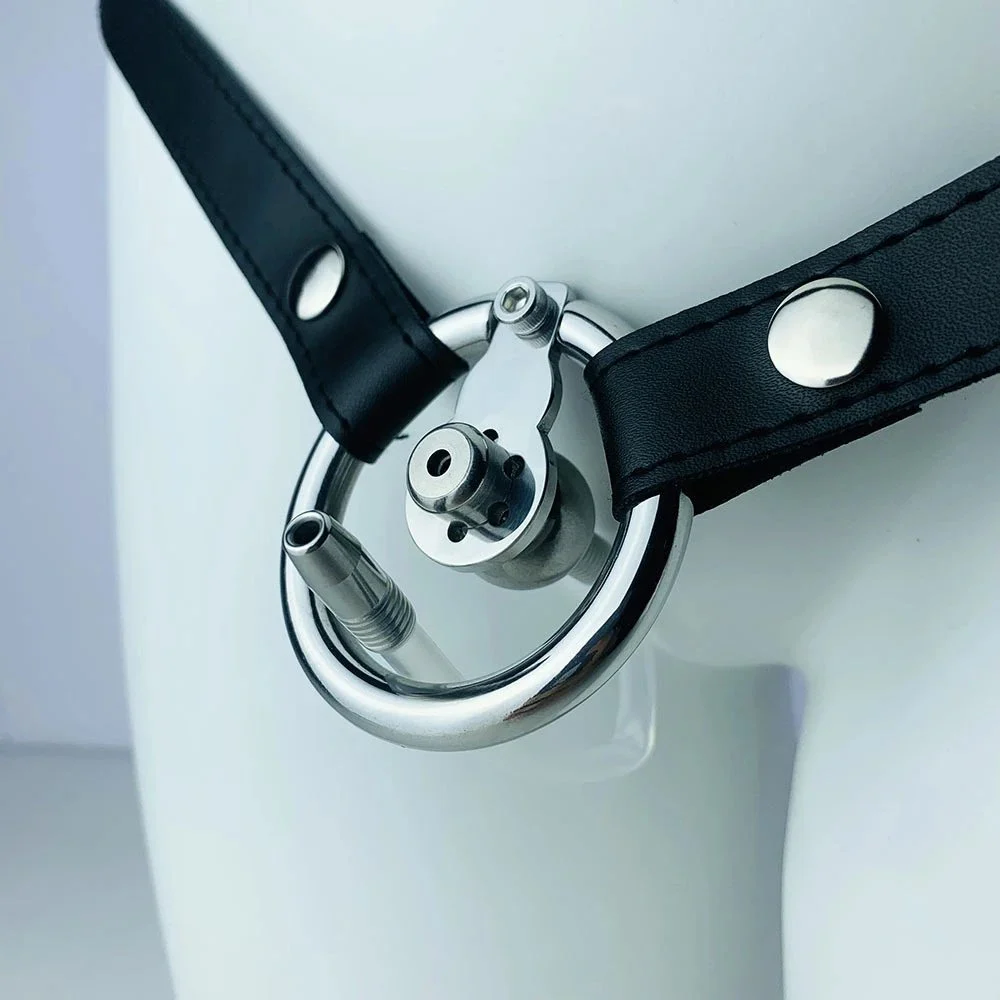 Total High 24mm 304 Stainless Steel Small Tiny SM Sex Toy Male Chastity Belt Device for Men