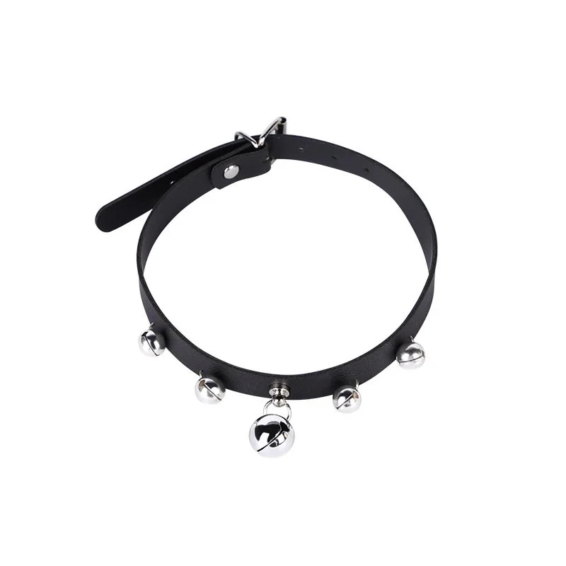 Adult Products Sex Prop Training Traction Leash Sex Collar Couples Teasing Bell Collar
