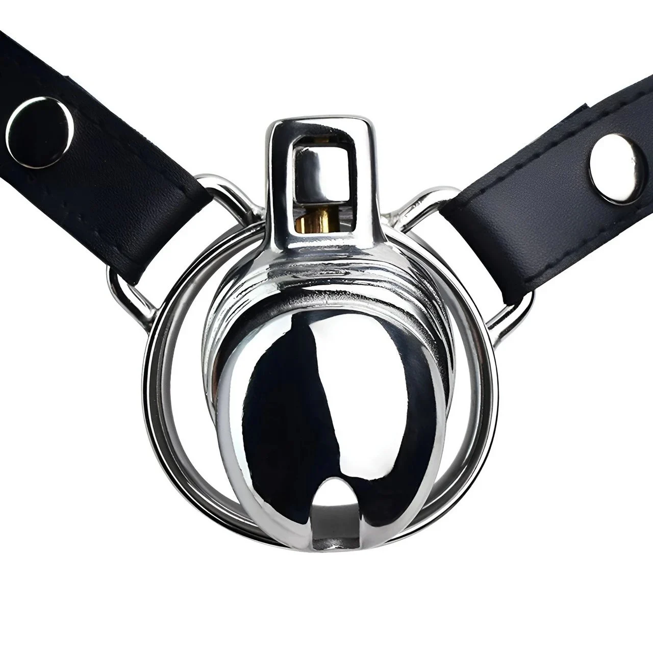 Stainless Steel Chastity Male Penis Cage Male Chastity Device Wearable Cock Cage With Belt