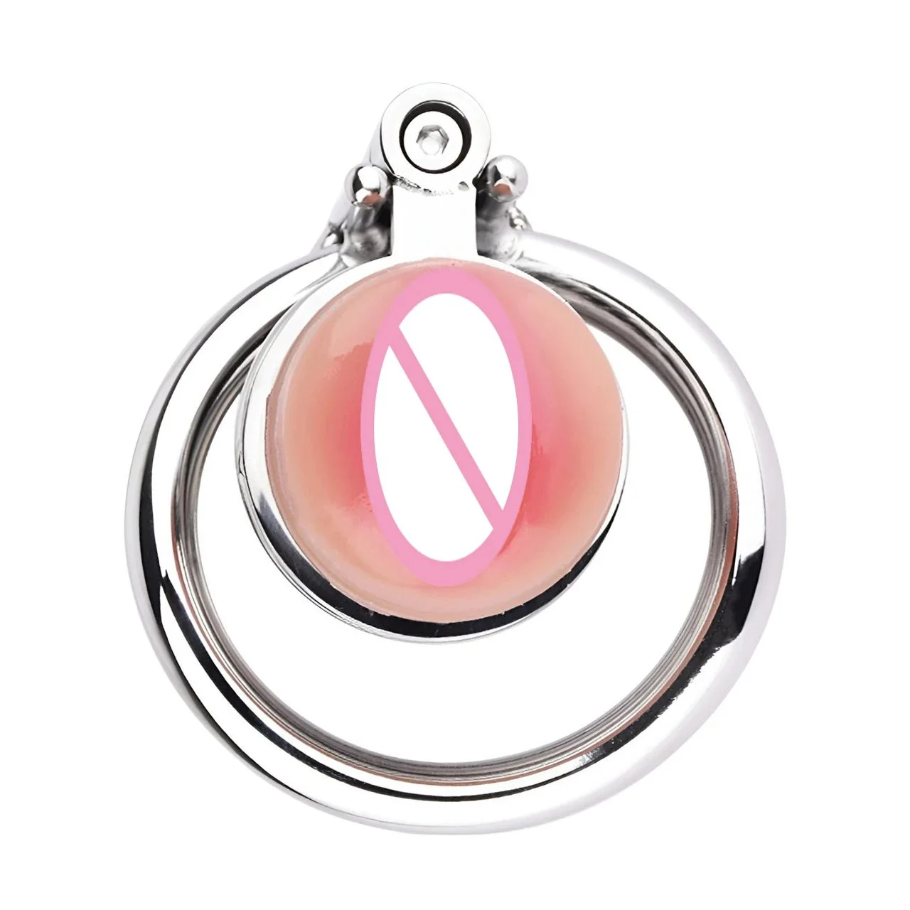 Transvestite Series Chastity Lock Cock Cages Adult Sex Toy Stainless Steel Male Chastity Cage Men's Cock Locks