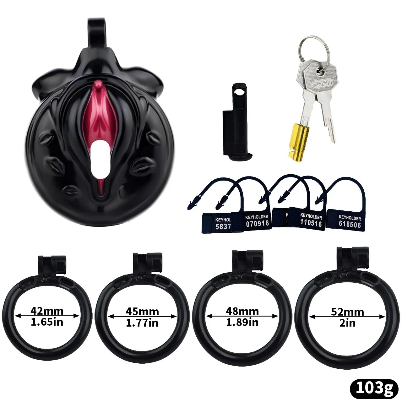 Male Resin Chastity Belt Device Flat Cage Sissy Binding,sissy Chastity Cage for Gay Boy,small pink Sissy Penis Cock Cage