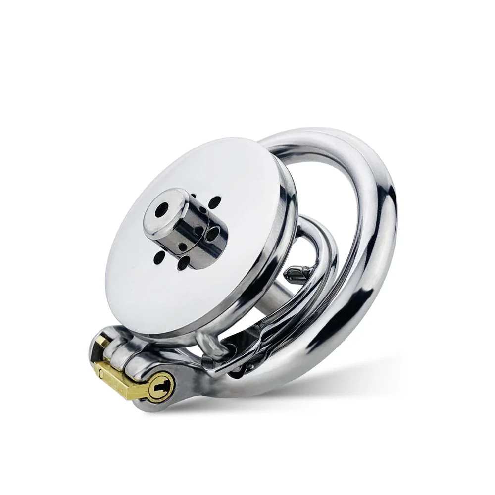 Sliver Stainless Steel Chastity Cage Device Male Chastity Cage Sex Toys Sm Products