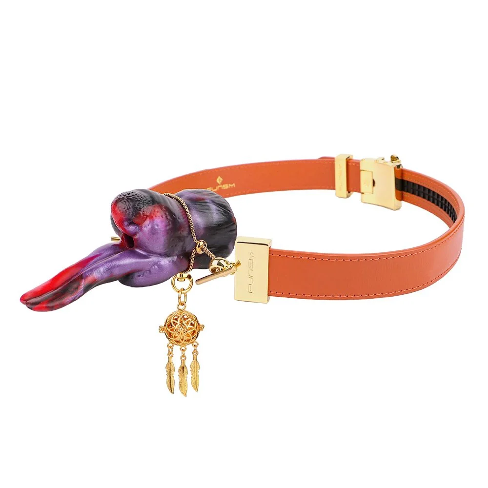 Adult Sex Toy Gag for Mouth Bondage for Master Play Silicone Material Props Dog Head Shape Three Color Matching Gags