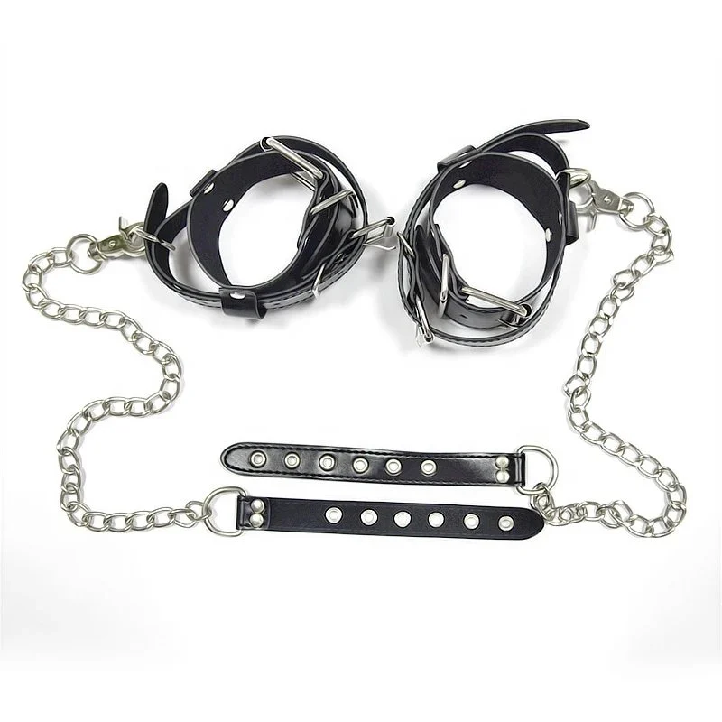 Adult Sex Toys Hand Cuffs Thigh and Wrist Cuff Bondage Games Slave Restraint Strap System Roleplay Erotic Games for Couple