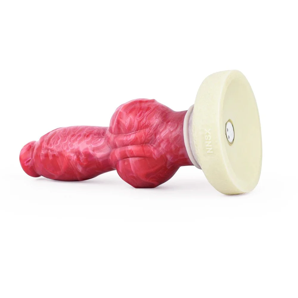 8.66 Inch Huge Animal Dog Sexy Vagina Toy Vibrator Realistic Liquid Silicone Dildo for Women