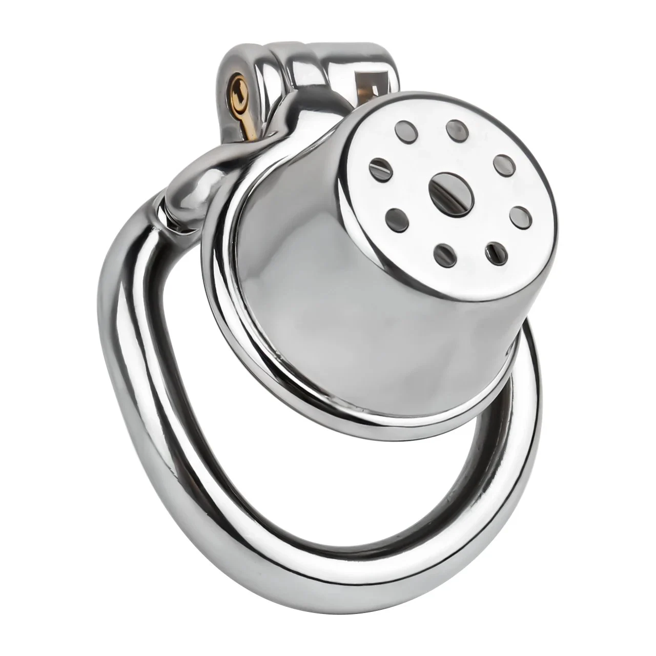 Pot Lid Chastity Penis Cage Chastity Device Male Penis Ring Suitable for Male Couple Flirting Adult Sex Toys