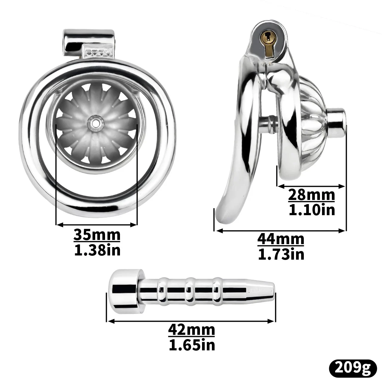 Small Chastity Cage,sissy Chastity Cage,micro Male Chastity Cage Device Breathable Fetish Sex Toy for Men