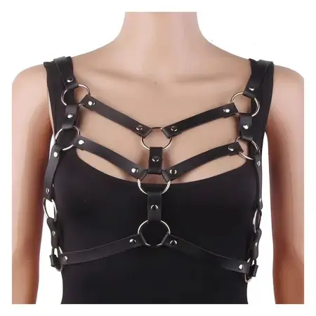 Adjust Size Cage Bra Festival Rave Wear Women's Harness Belt Leather Corset Sword Belt Gothic Style Luxury Punk Sexy Lingerie
