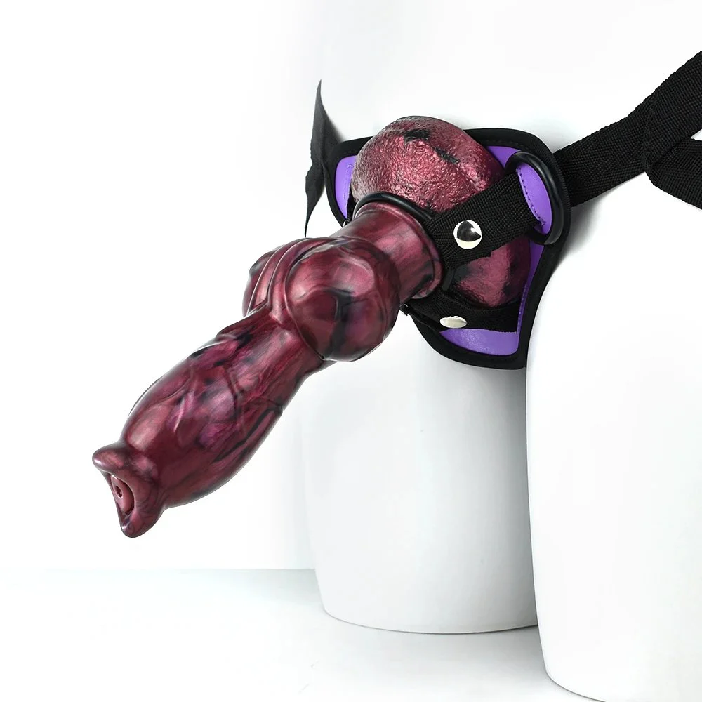 8.86 Inch Lesbian Realistic Strap Dildo Artificial Real Experience Adult Sex to Toy Homemade Female Chastity Belt
