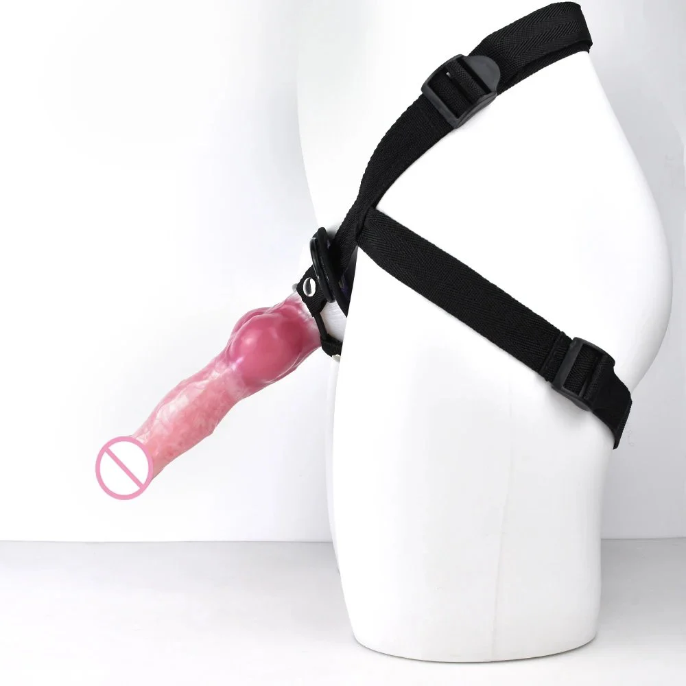 Adult Sex Toy Medical Grade Liquid Silicone G Spot Artificial Penis Female Masturbation Device Wearing Dildo for Men or Women