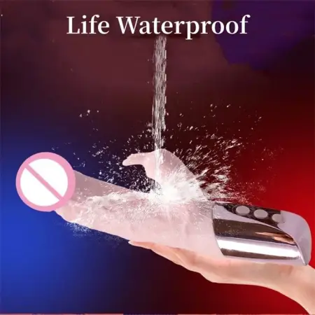 Textured Dildo Vibrator with Bunny Ear USB Power Supply Stimulating Vaginal Vibrator