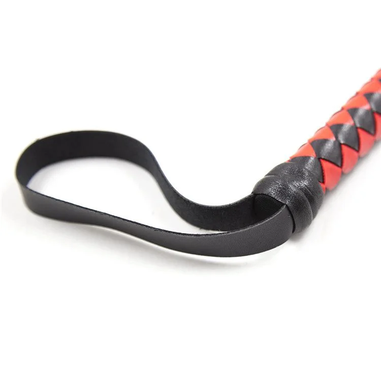6.2 Inch 1.9m Japanese Bondage Spanking Long Whip Adults Sex Toy PU Leather Sex Whip for Couples Cosplay Play