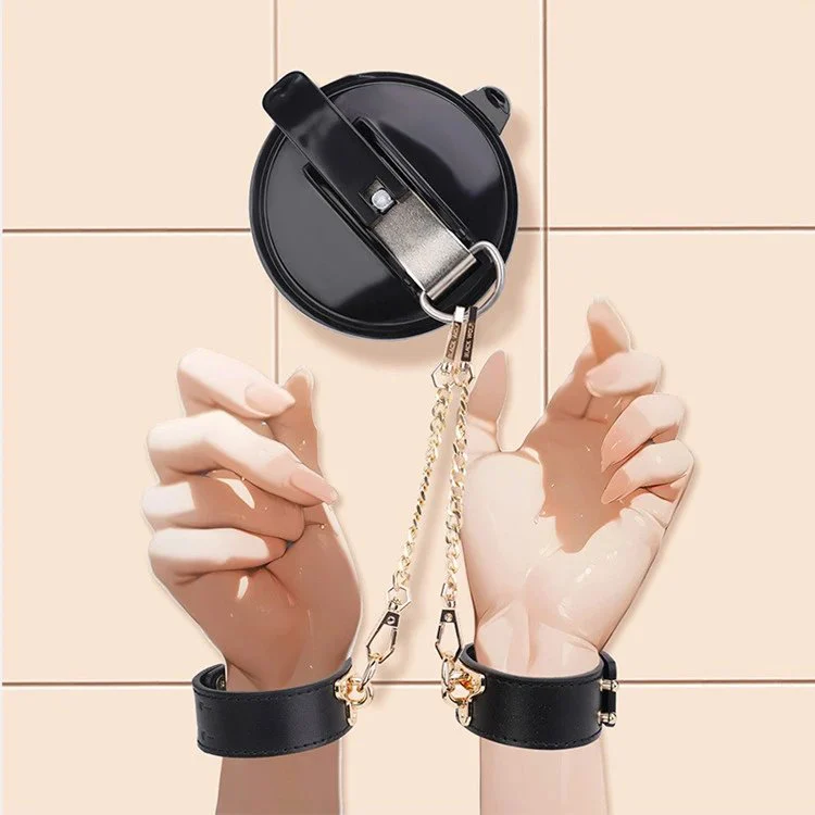 Bathroom Suction Handcuffs Bondage Sex Toys for Couples