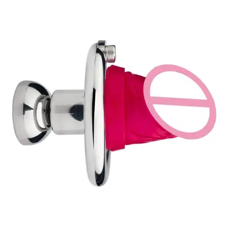 Semi-silicone Chastity Lock Penis Lock Chastity Cage Sex Toys for Men