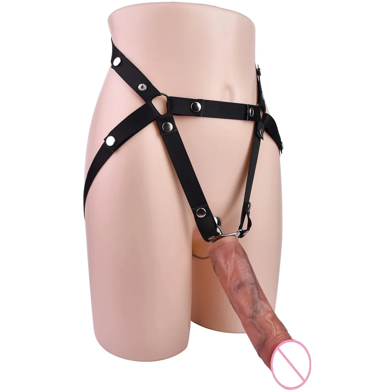 Sex Harness with Realistic Anal Dildo Penis G-Spot Stimulator Sex Toys for Women Lesbian Couple Belt Wearable Dildo