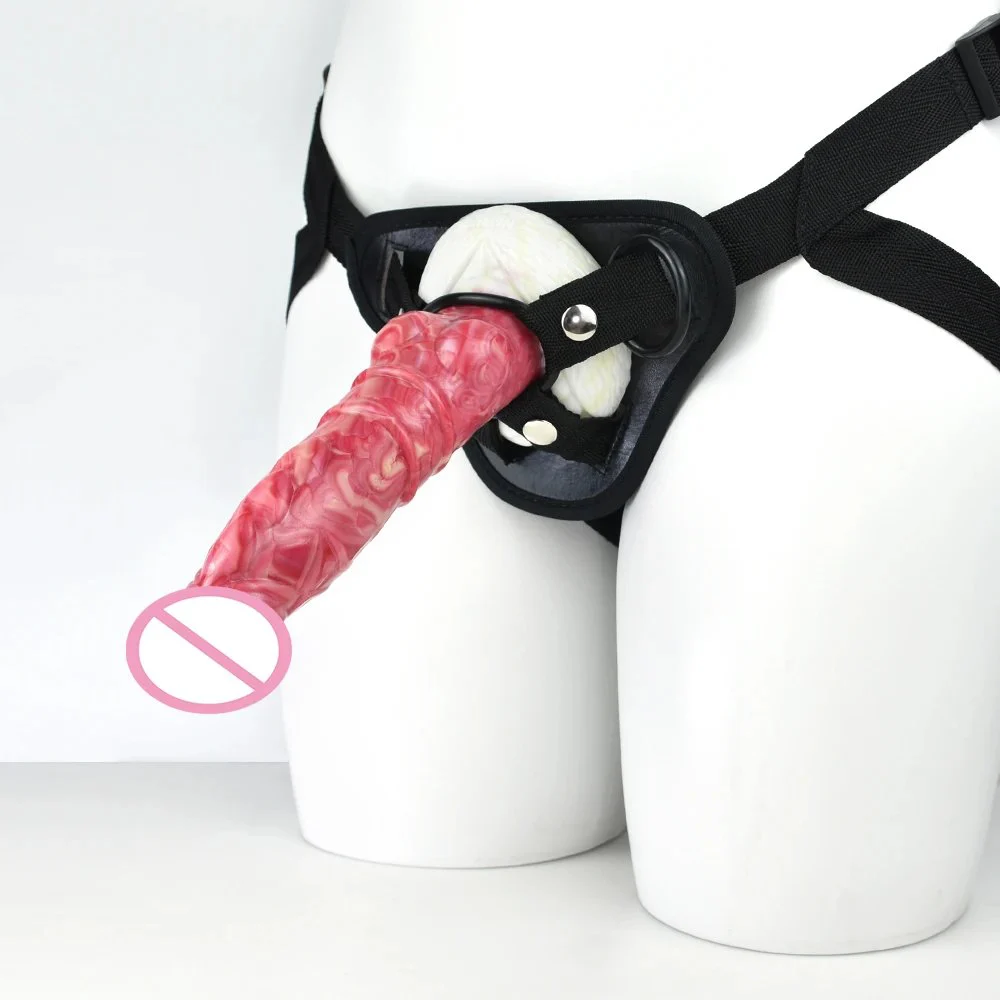 8.66 Inch Large Monster Dragon Selling Realistic Sex Toy Colorful Penis for Sex