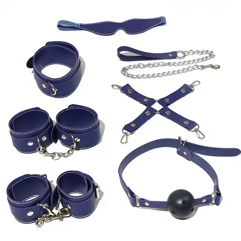 7 Set Tied Bondage Alternative Adult Sex Toys Sex Toy Kits for Couples Bondage Set Bsdm Bondage Kit