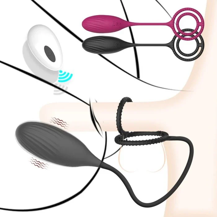 Remote-Controlled G Spot USB Kegel Ball Vibrator Love Egg Jumping Egg with Convenient Jumping Function