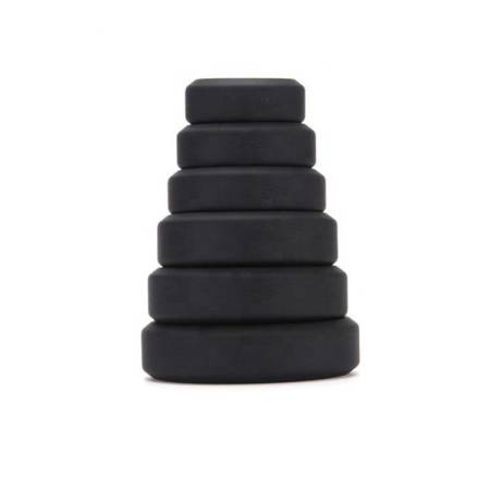 Sex Toy for Man Delay Ejaculation 6 Size Cock Rings Set Big Black Penis Ring Silicone Cock Ring