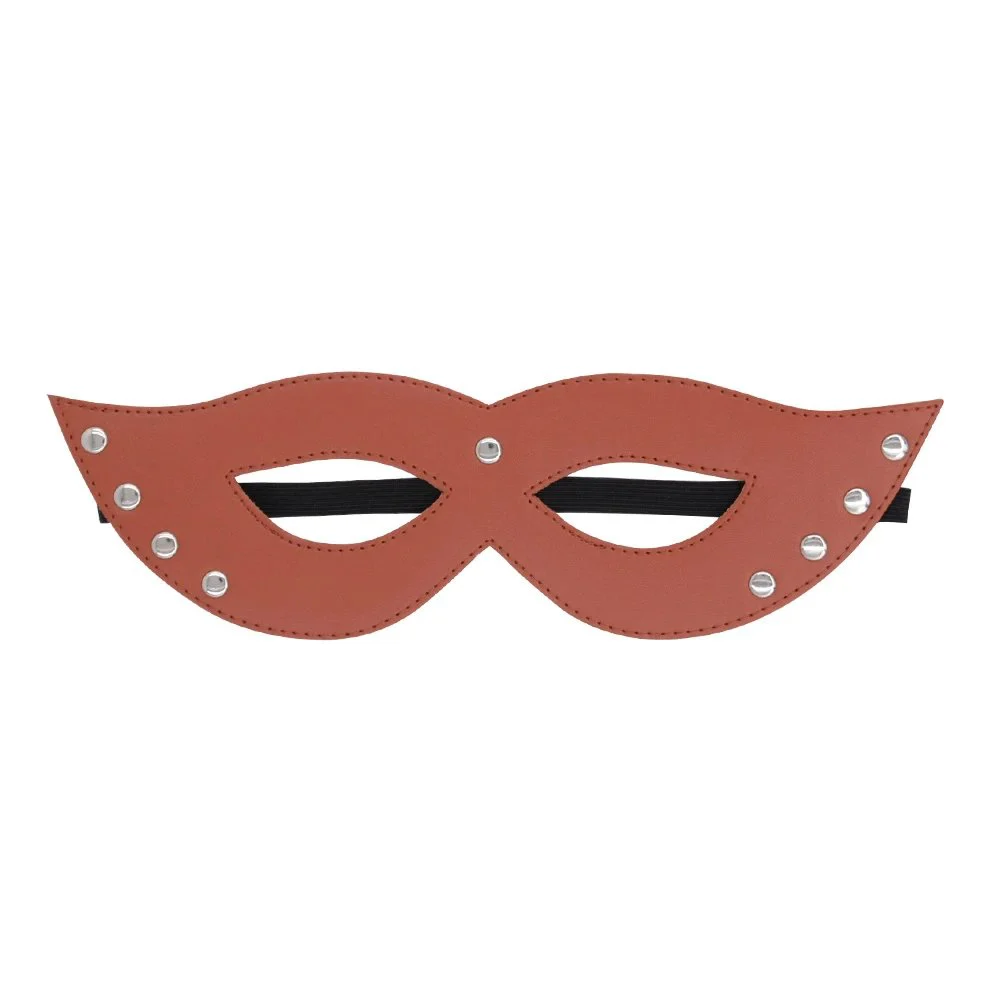 Bondage Leather Eye Mask Cosplay Couple Sexy Eye Patch Adult Product Bondage Elastic Mask Other Sex Toy