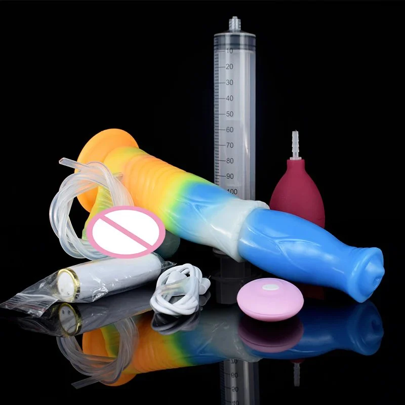 9.84 Inch Large Monster Horse Artificial Squirting Dildo G Spot Vibrator Sex to Toy for Women