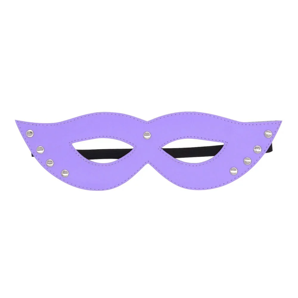 Bondage Leather Eye Mask Cosplay Couple Sexy Eye Patch Adult Product Bondage Elastic Mask Other Sex Toy