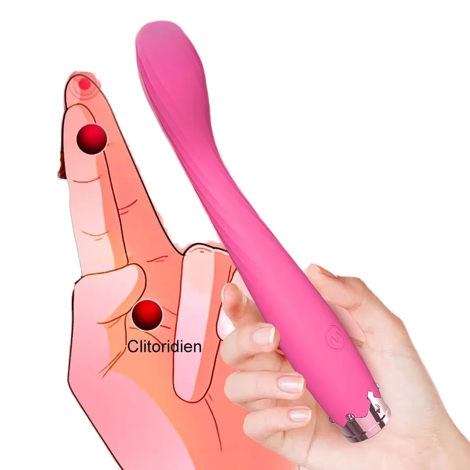 USB G-Spot Vibrator for Women Adult Masturbators Nipple Clitoris Stimulator Sex Toy Orgasm Wand Toys in Box