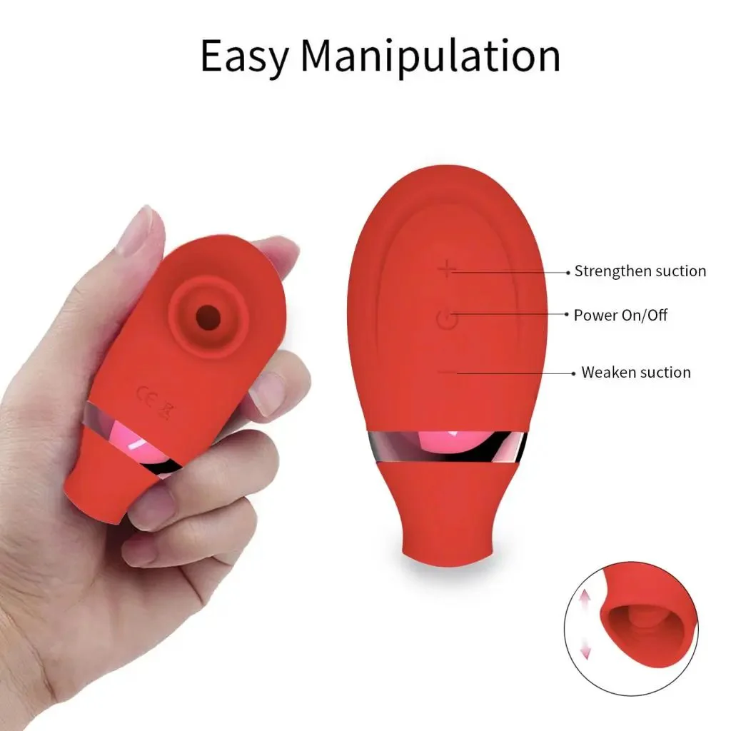 USB Magnetic Rechargeable Waterproof Silicone Clitoral Suck Vibrator Mini Sex Toy for Women