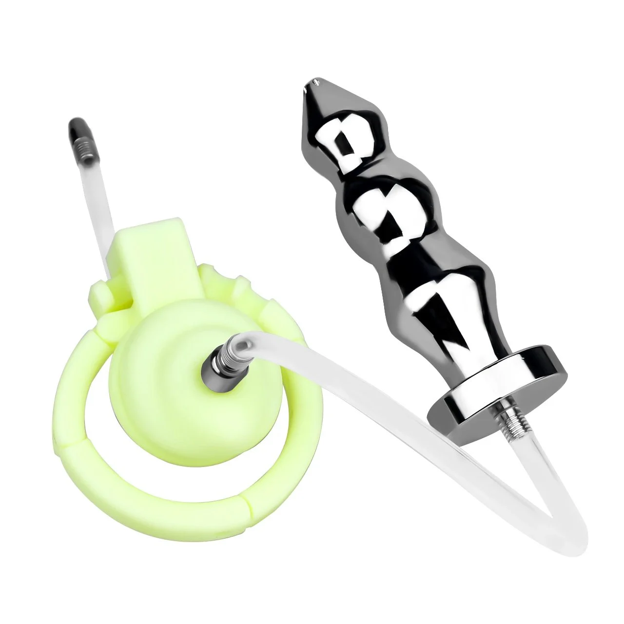 Resin Multipurpose Chastity Device Penis Cage With Butt Plug Lightweight Hollow Male Chastity Cage Sex Toys