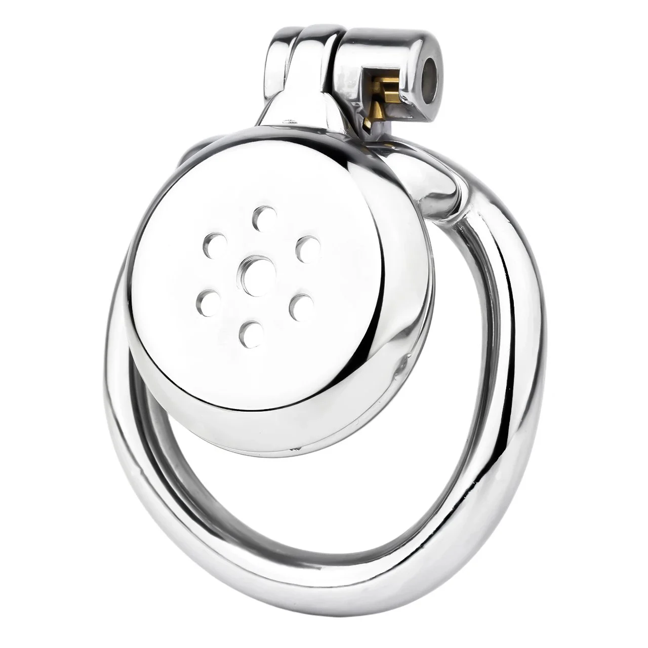 Short Chastity Cage with Belt Metal Cock Lock Penis Rings Easy DIY BDSM Chastity Device Adults Sex Toys for Man Penis Lock