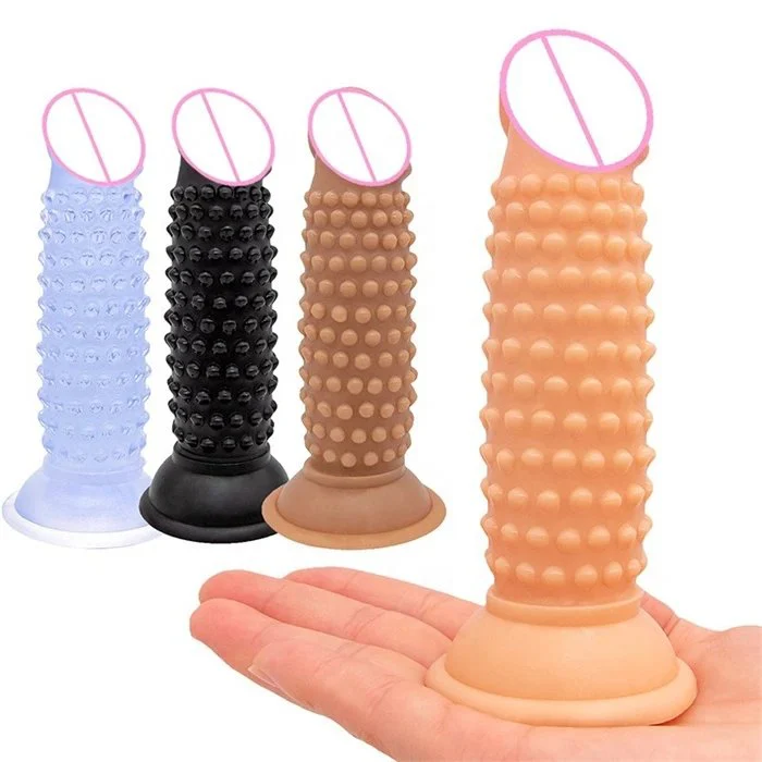Adult Small Silicone Vibrator Soft Realistic Huge Dildo Toys for Beginners PVC Sex Toys for Couples
